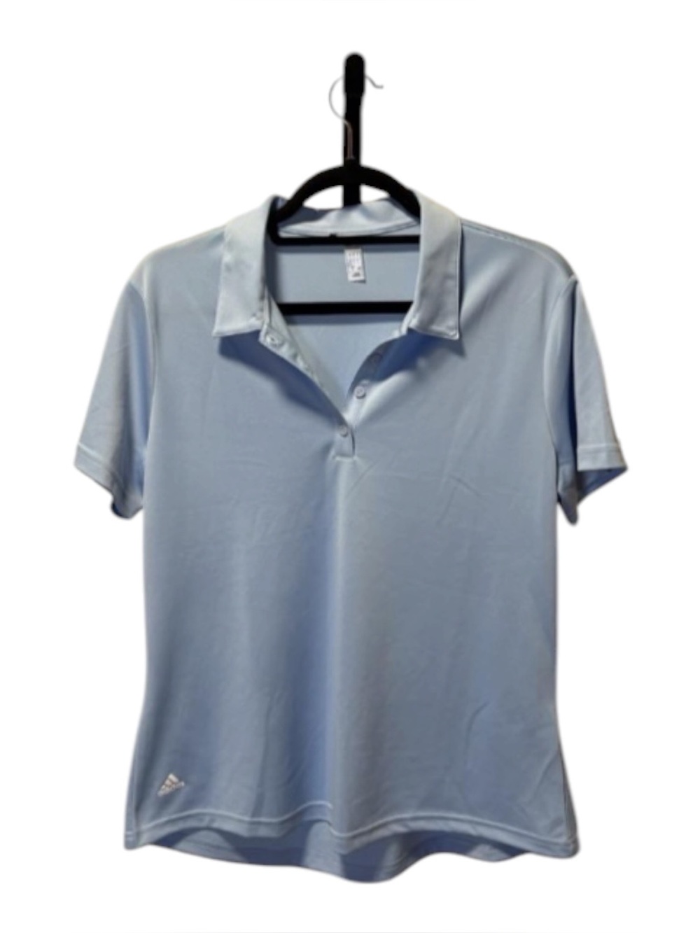adidas Light Blue Women's Polo Top
